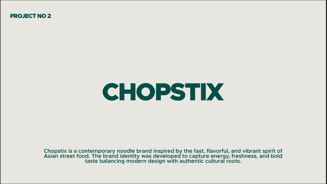 Chopstix Brand Title